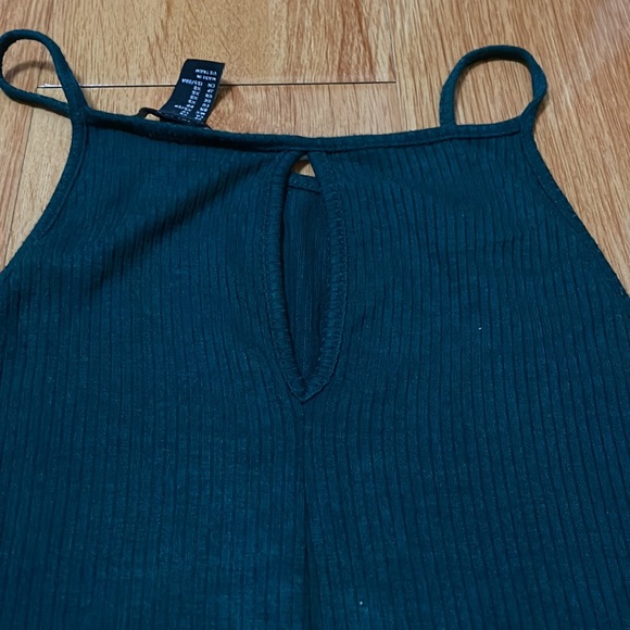 BUNDLE DEAL - Two Forever 21 Jersey Knit Mini Dresses (Pink and Hunter Green) - Picture 12 of 15